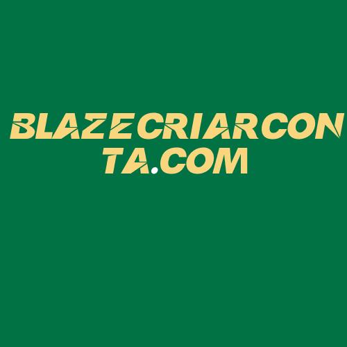 Logo da BLAZECRIARCONTA